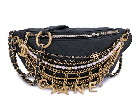 chanel replica fanny pack|chanel fanny pack with chains.